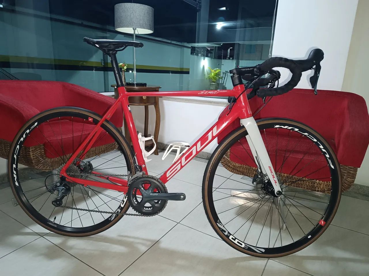 Bike Soul 3R1, 54/M Speed garfo Carbono - Ciclismo - Parque São