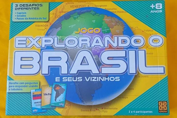 Jogo Explorando o Brasil