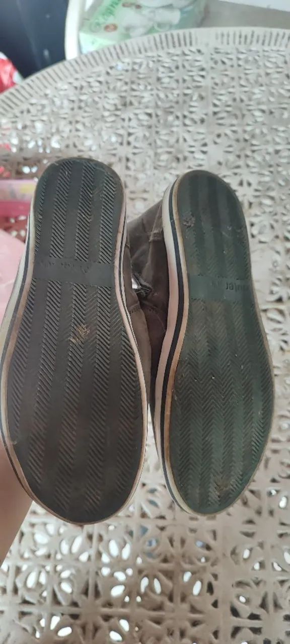 Tênis de couro Outer  - Foto 4