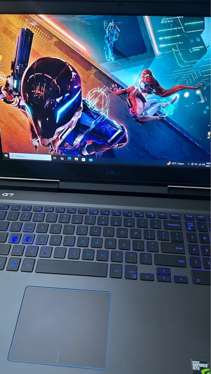 Notebook Gamer Dell G7 -7588 com 16GB de RAM e Placa Nvidia - Foto 4