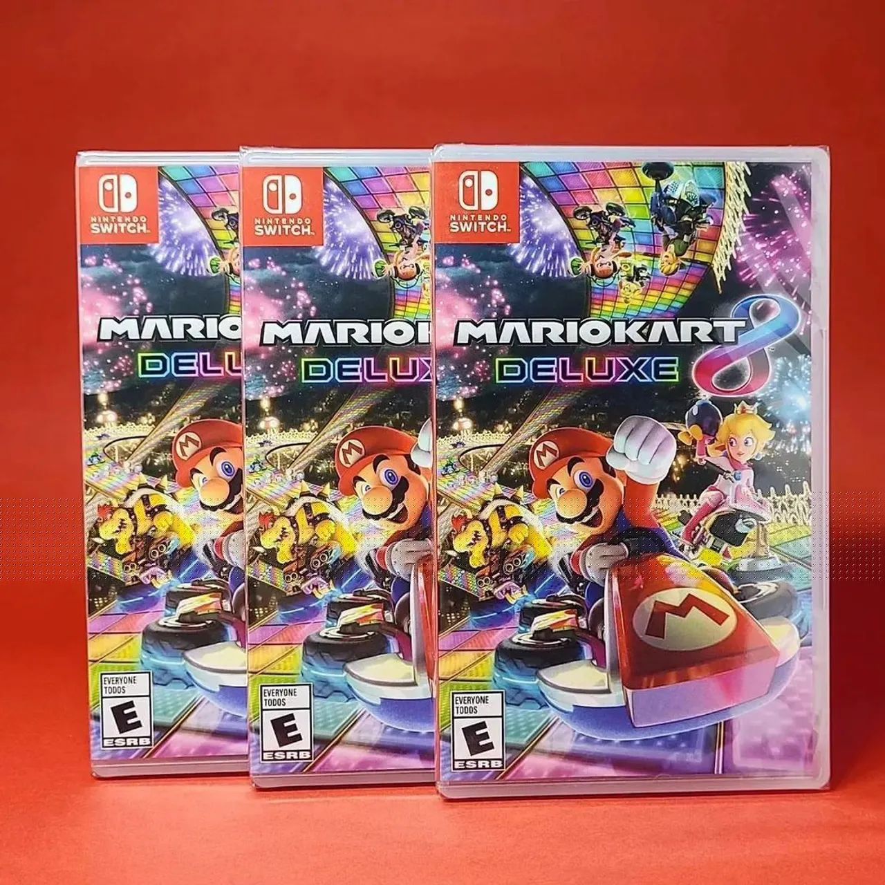 Novo Mario Kart 8 Deluxe - Nintendo Switch - Novo