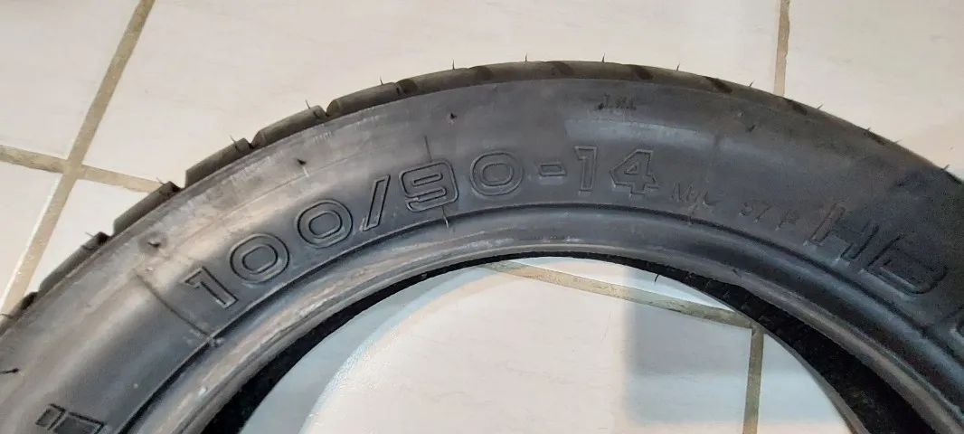 Pneu Rinaldi 100/90 R14 Hb37 - Foto 3