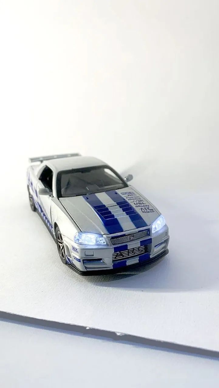 Miniatura Nissan Skyline R34 - Brian O?Conner Fast & Furious - Foto 3