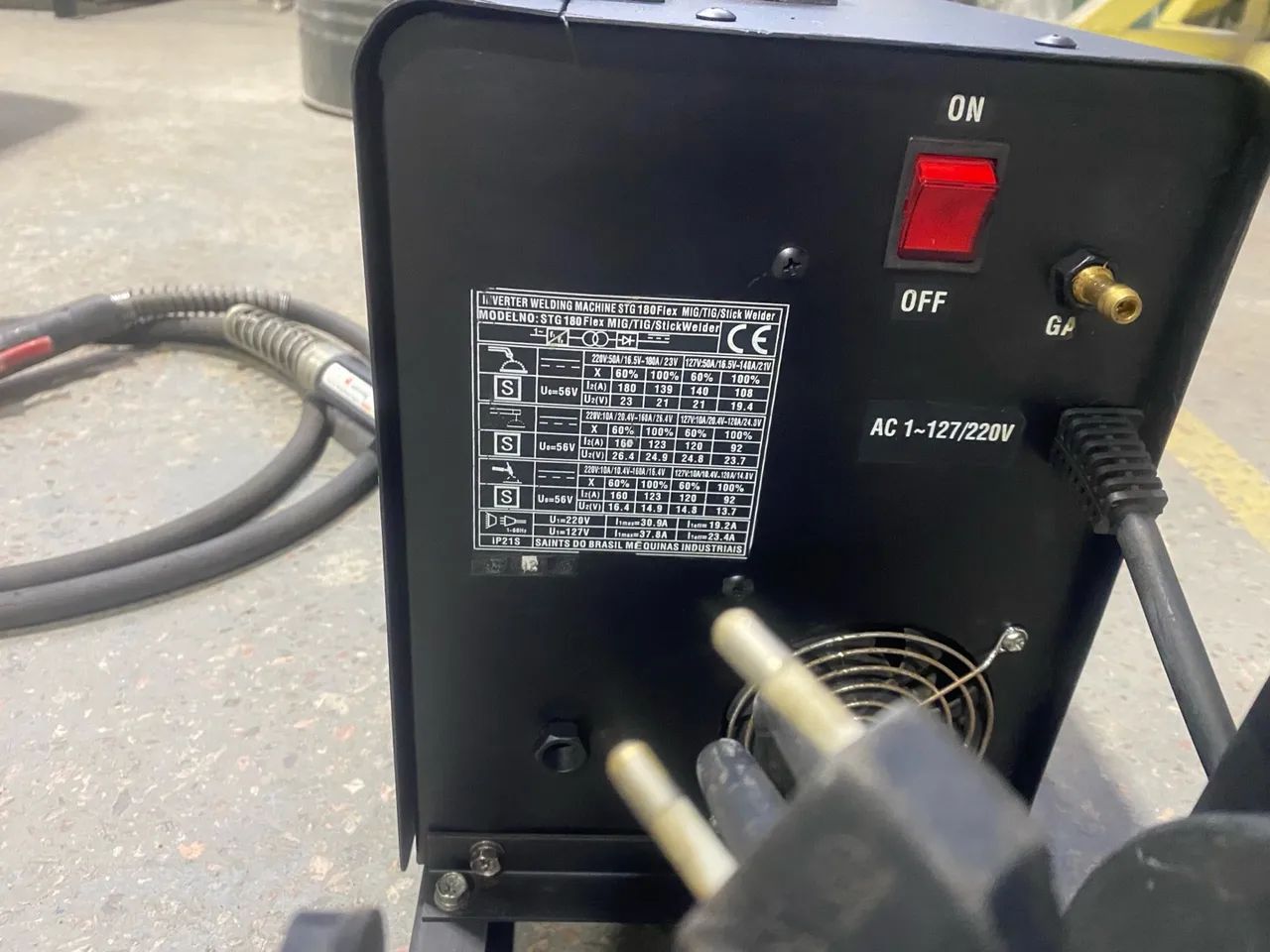 Soldador Mig/Tig/Stick 180A STG 180 Flex - Foto 3