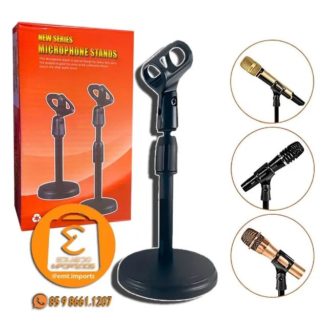 Suporte de Mesa para Microfones de Mão SUPP49