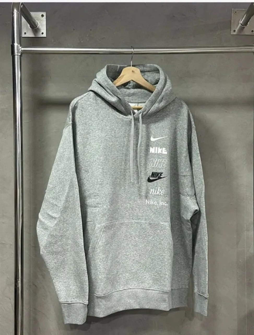 Moletom Nike Cinza - Tamanho GG