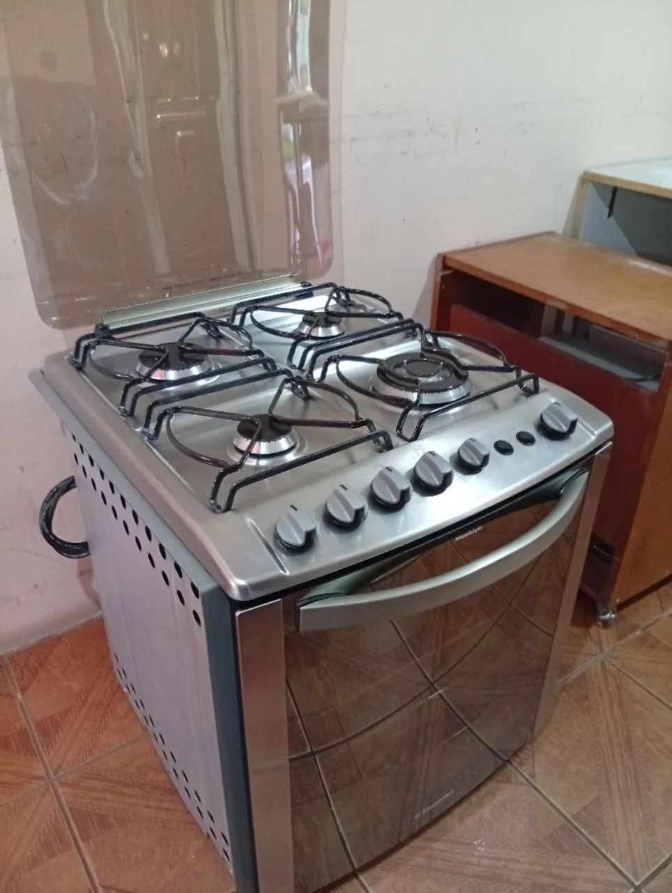 Fogão 4 Bocas de Embutir Electrolux em Inox Espelhado Tripla Chama C/Grill Elétrico  - Foto 4