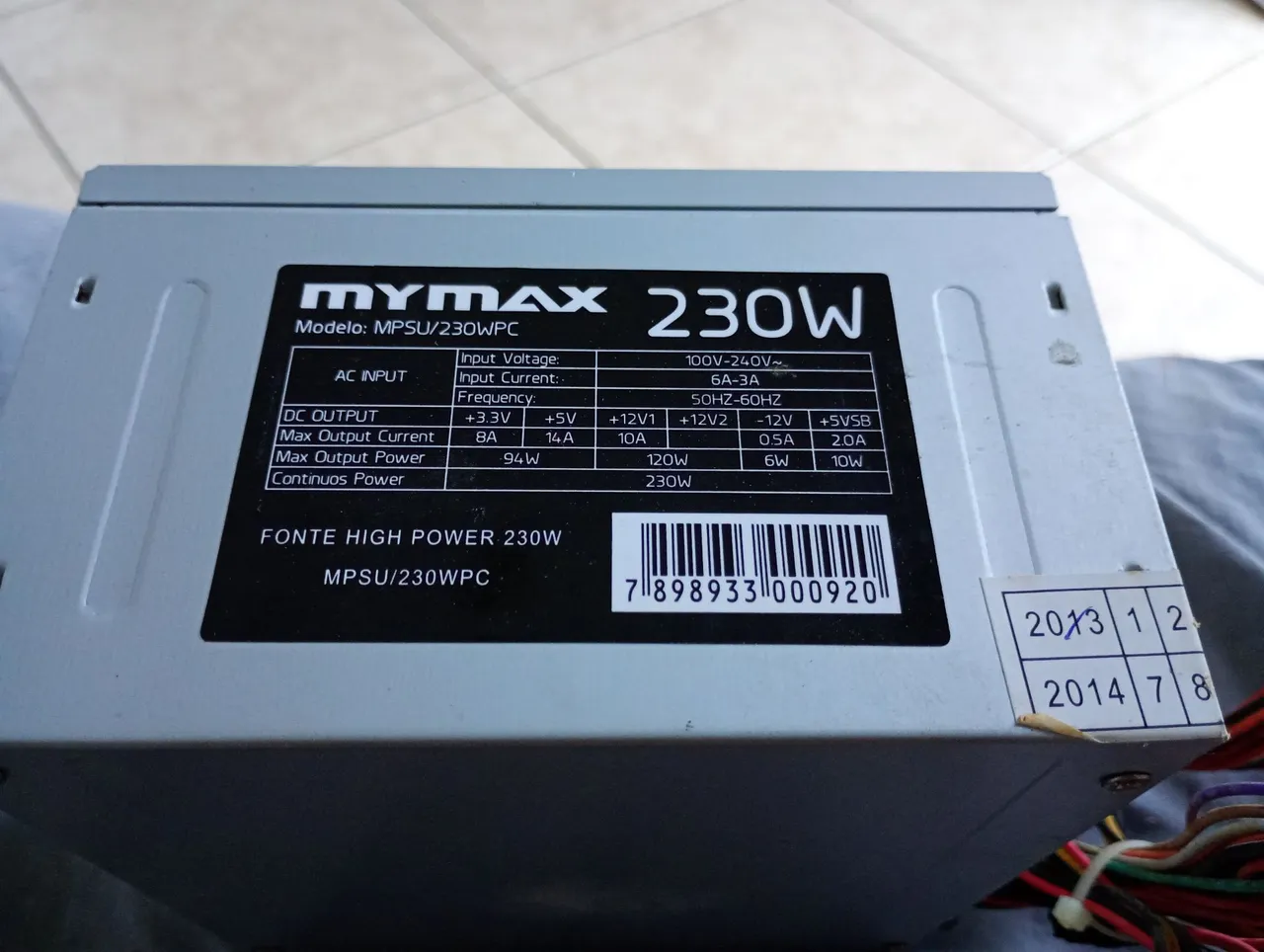 Fonte 230w