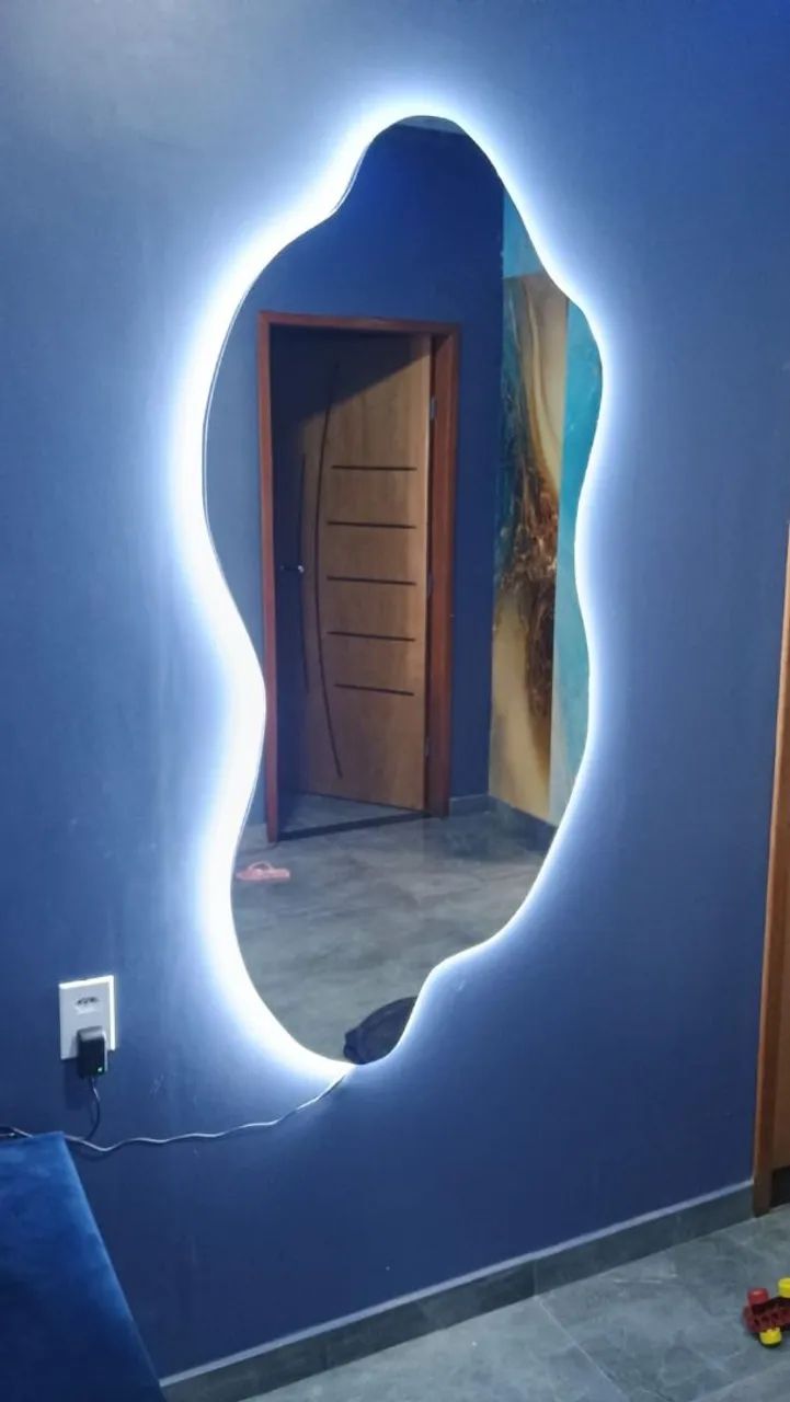 Espelho Decorativo com LED - Foto 2
