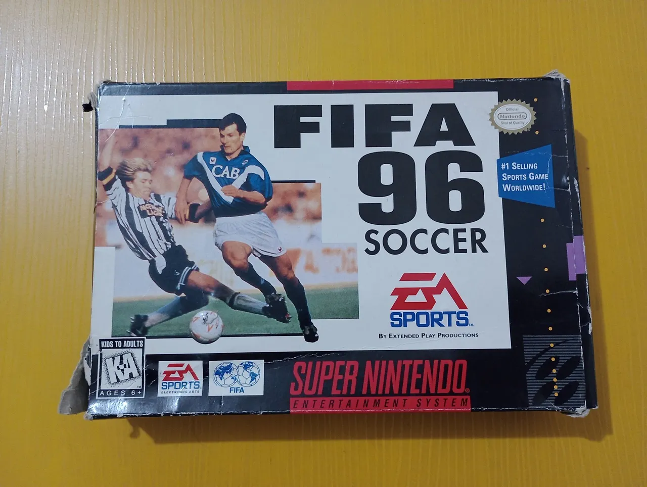 FIFA 96 Super Nintendo cartucho original