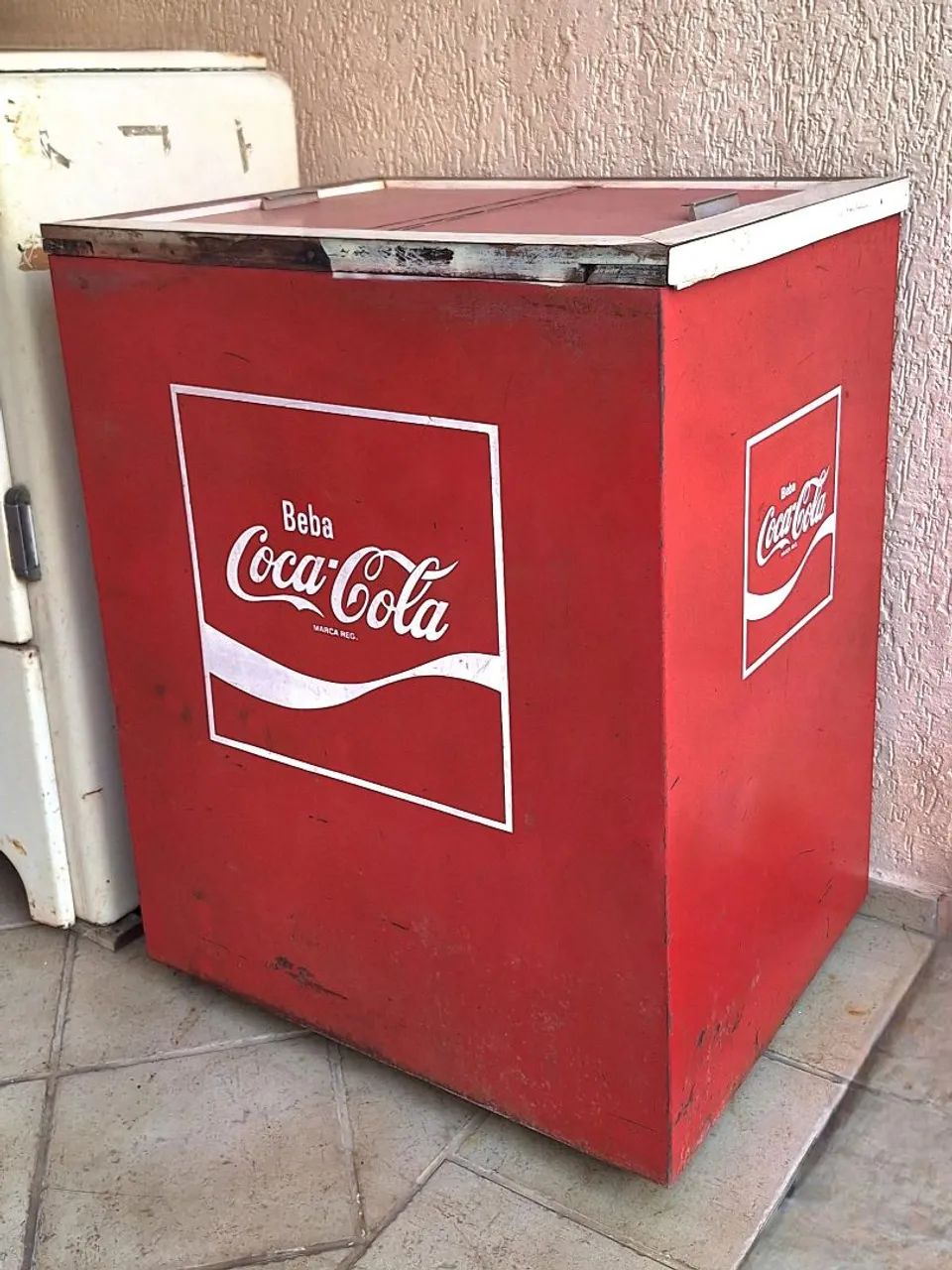 Geladeira antiga Coca Cola - Foto 5