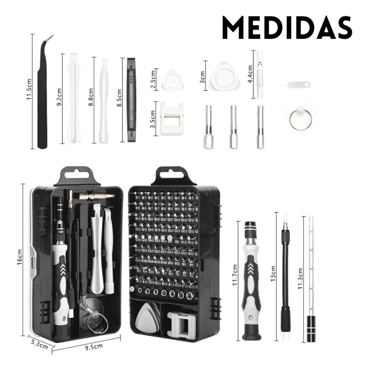 Kit de Ferramentas de Precisão 115 em 164295586453506121