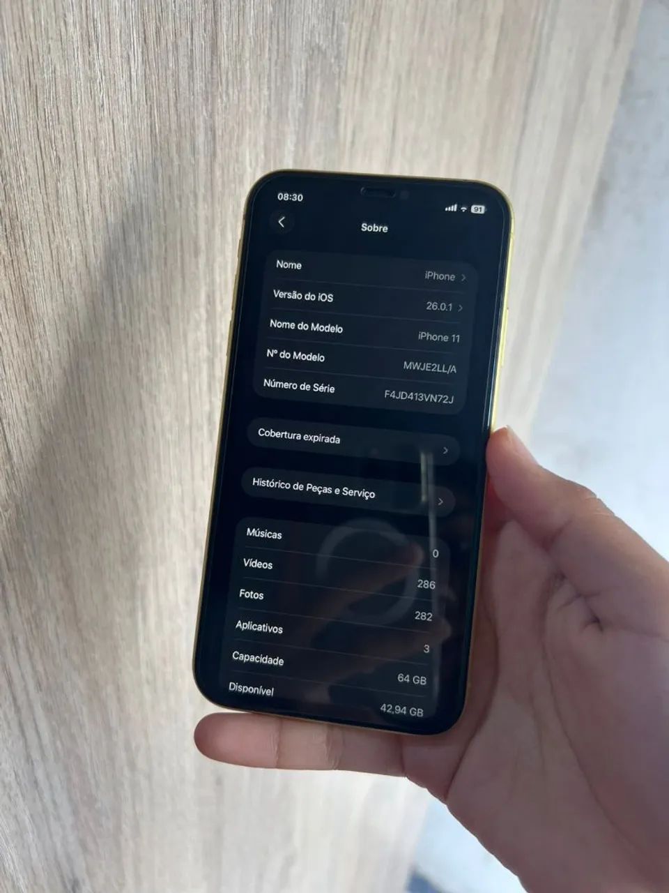 iPhone 11 64GB 極美品 バッテリー100％ FACE ID OK iPhone 11, bateria 100%, face id ok, funcionando perfeitamente