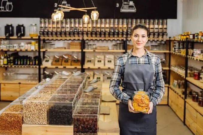 Op. de loja / Setor Produtos Naturais 