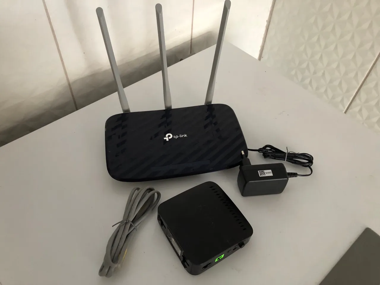 Kit Roteador tp link Archer C20 + Onu tp link brinde cabo de rede