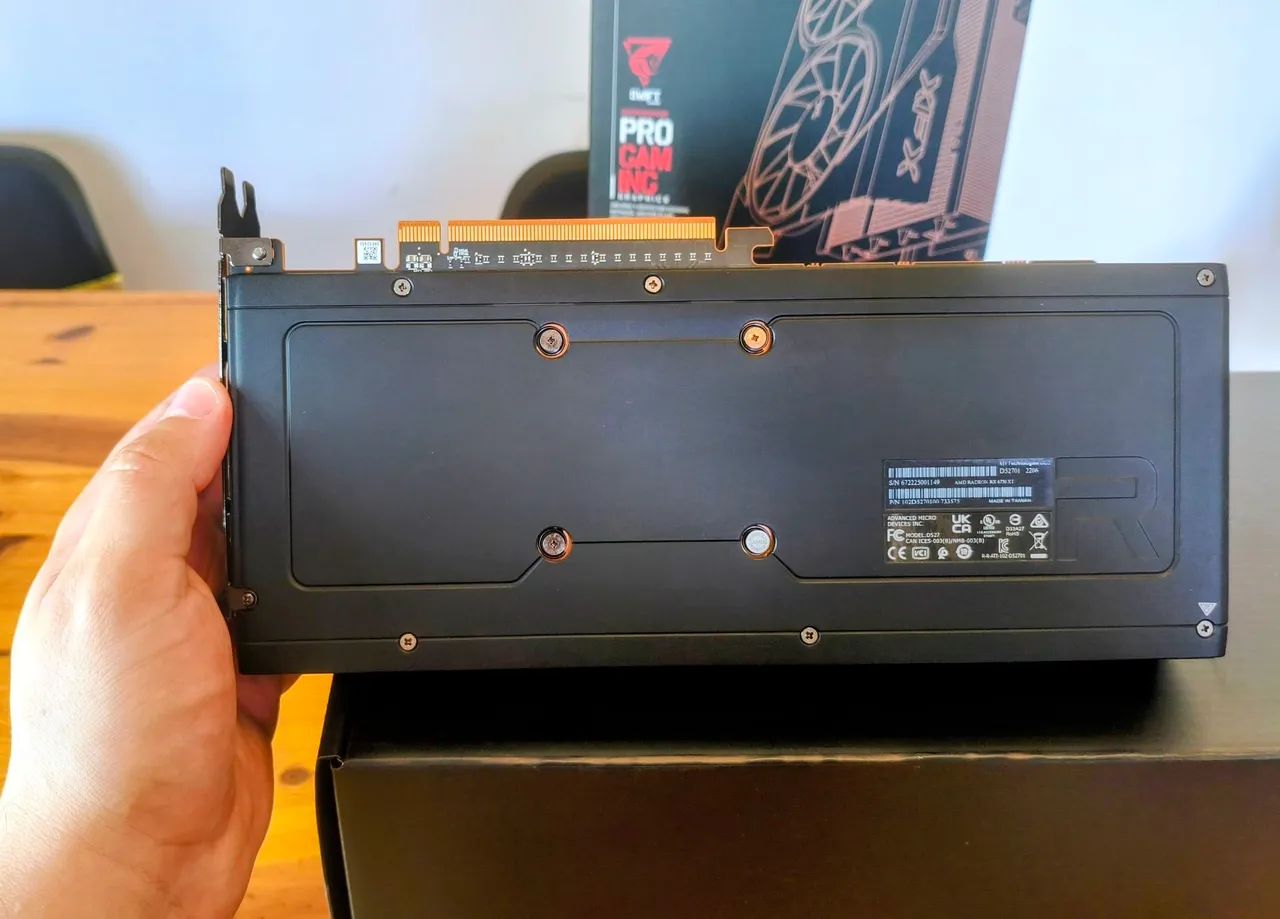 AMD Radeon 6750xt 12GB - XFX Founders Edition - Ótimo estado com NF e 1 ano de garantia  - Foto 5