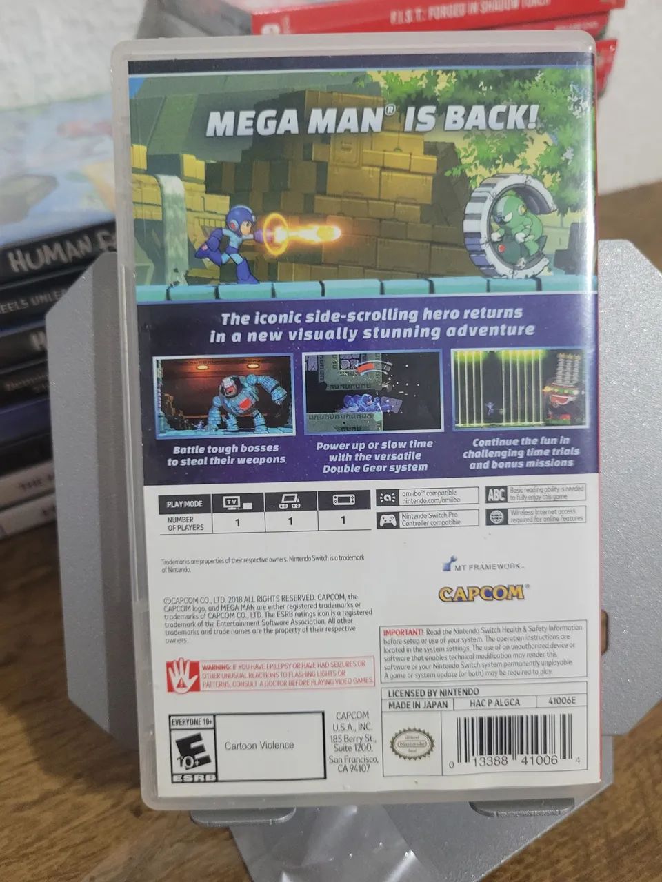 Mega Man 11 Nintendo Switch USADO - Foto 3
