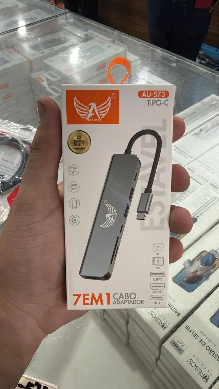 Hub Usb Tipo C X Hdmi Para Samsung Dex 6x1