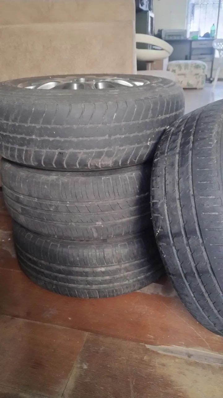 Rodas de liga leve VW/GM originais - Foto 5