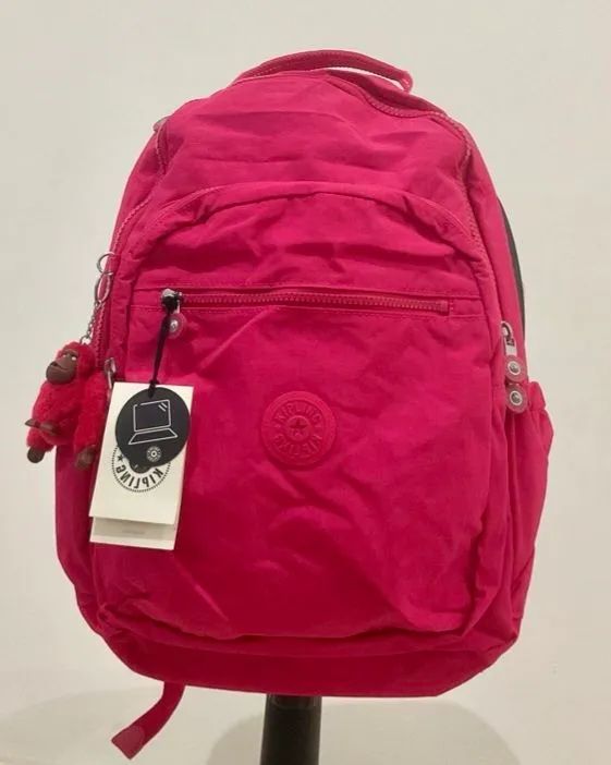 Mochila Kipling Soul Original NOVA - G - True Pink