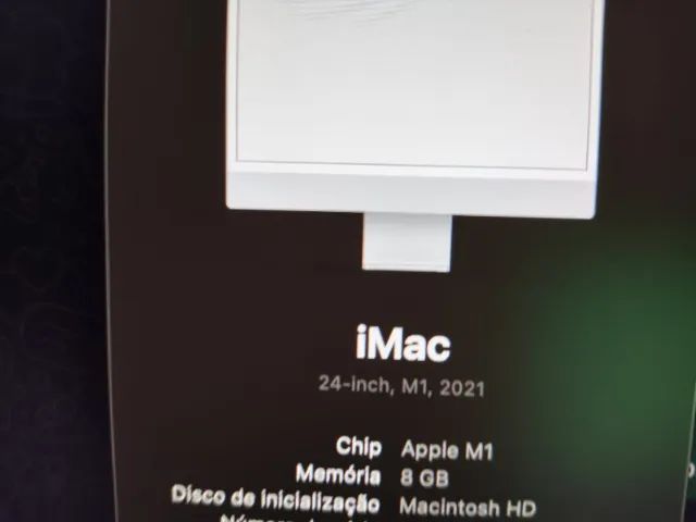 IMAC M1, 256GB SSD, 8 GB DE RAM 24'' - Computadores e Desktops