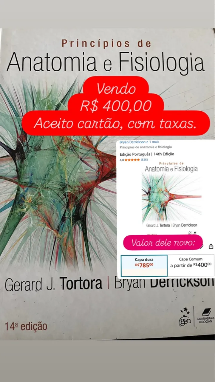 Livro Anatomia e Fisiologia - Tortora