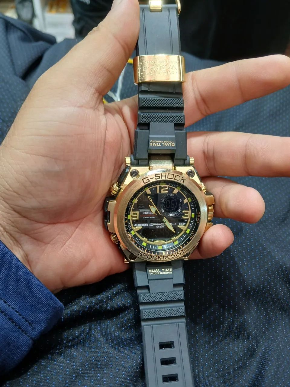 Relógio G-Shock csixa de ferro- Design e Resistência - Acessórios