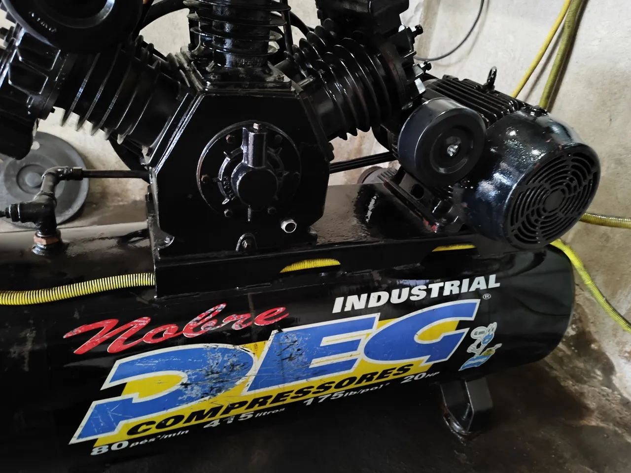 Compressor de ar industrial 