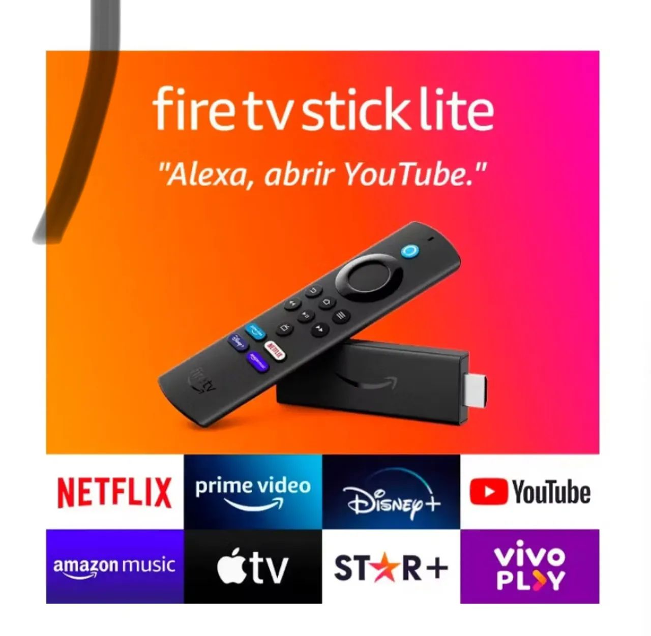 Amazon Fire TV Stick 4K - NOVO LACRADO - Foto 2