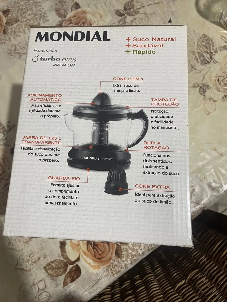 Espremedor de frutas Mondial Turbo Citrus Premium - Foto 2