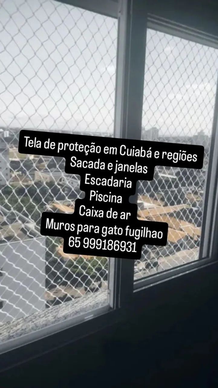 Tela de proteção Cuiabá e regiões 