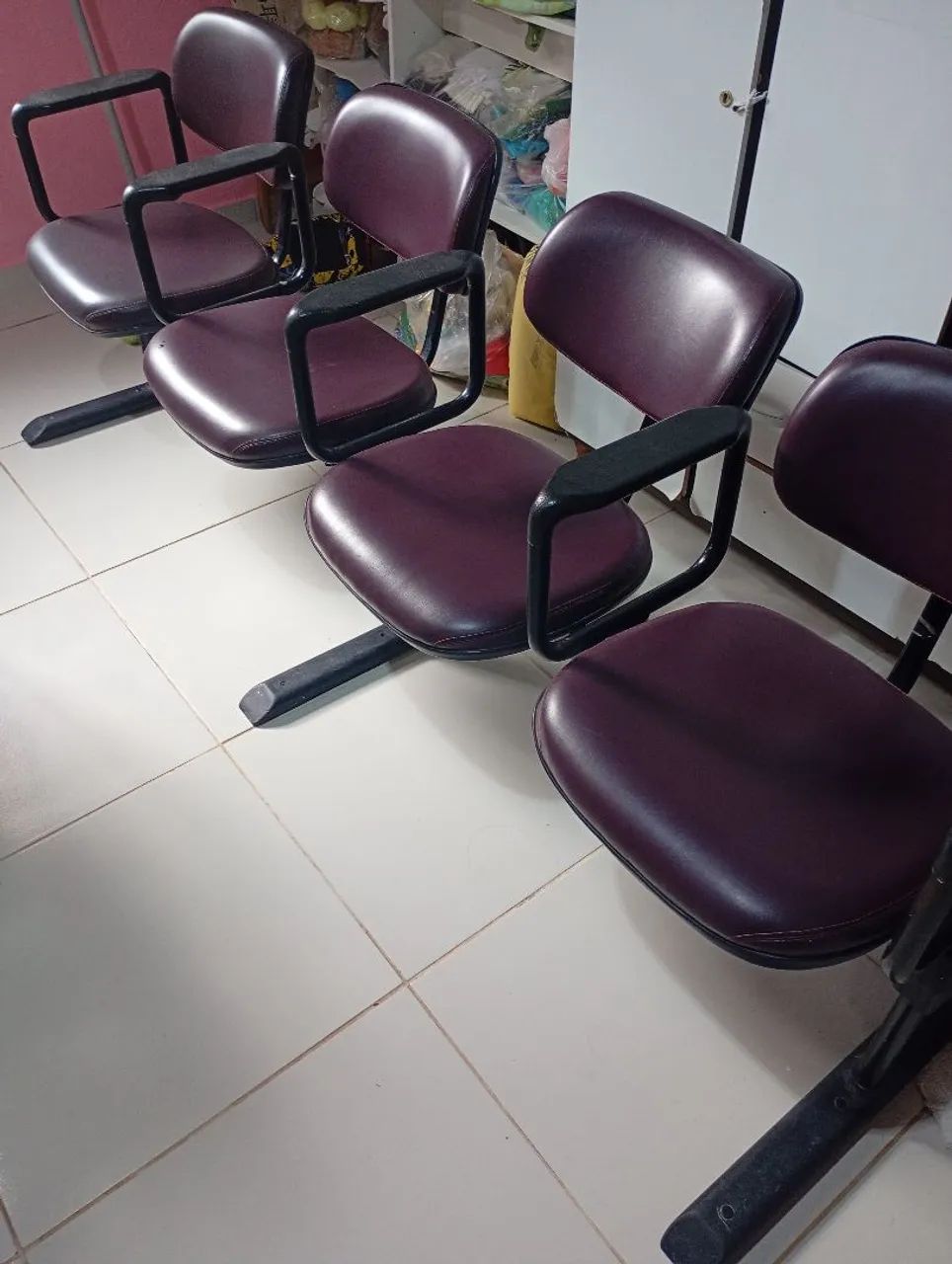 Cadeiras flex conjunto de 4 acentos. - Foto 3