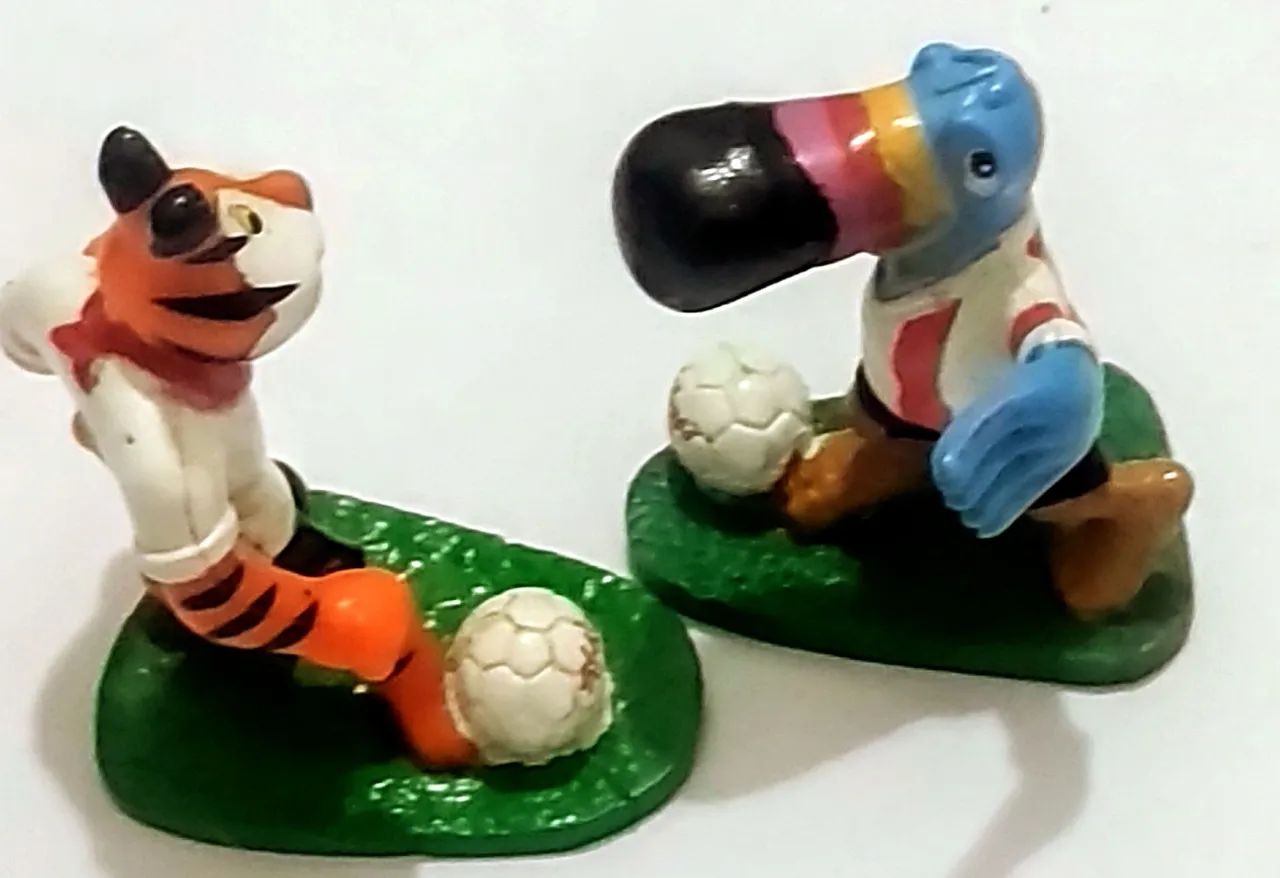 Bonecos de Futebol - Tigre e Tucano