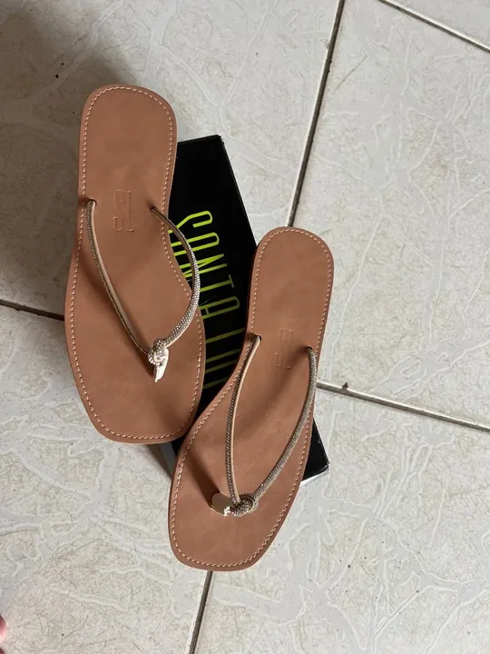 Chinelo Rasteira Santa Lolla De Dedo Original