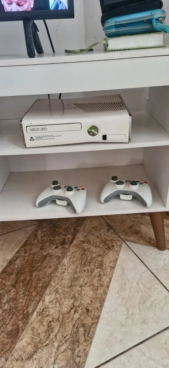Xbox 360 Slim (Branco) - Foto 3