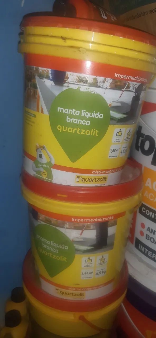 Manta Líquida Branca Quartzolit - Impermeabilizante