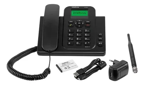 Telefone Celular Fixo 4g Cfw9041 Rural Wi-fi Intelbras ótimo para idosos