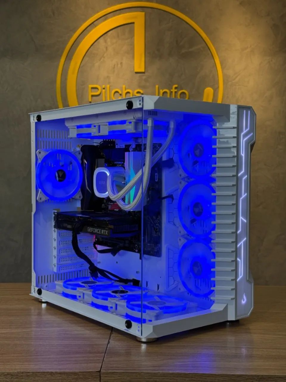 PC Gamer Intel Core i9 9900K + RTX 3060TI 8GB - Loja Física - Garantia - Até 18x - Foto 2