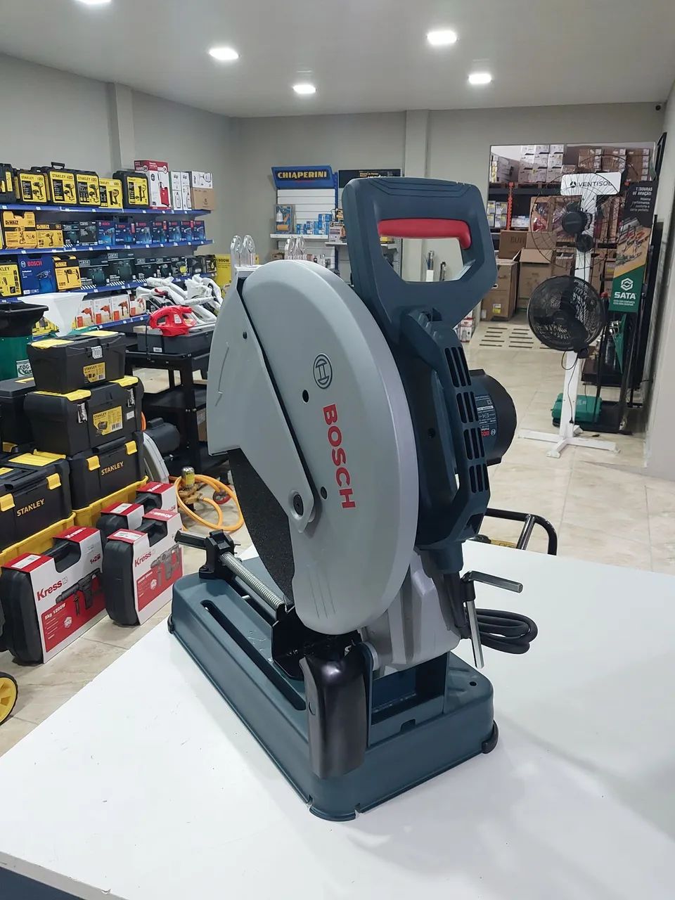 Serra Policorte metal 2300w Bosch Profissional(Nova/Loja) - Foto 2