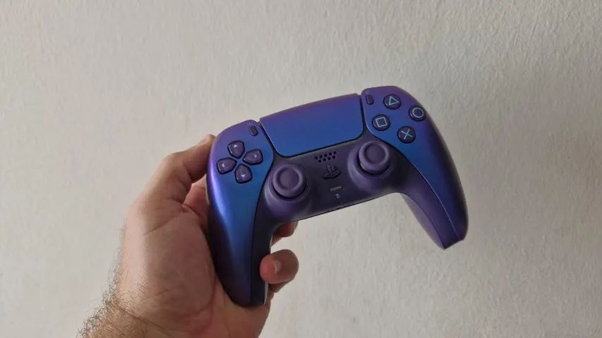 Controle PlayStation Ps5 DualSense - Chroma Indigo (Seminovo na caixa) - Foto 5