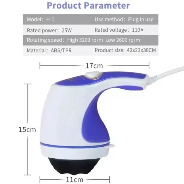 Drenagem Linfática Massageador Orbital Spin Relax Premium - Foto 4