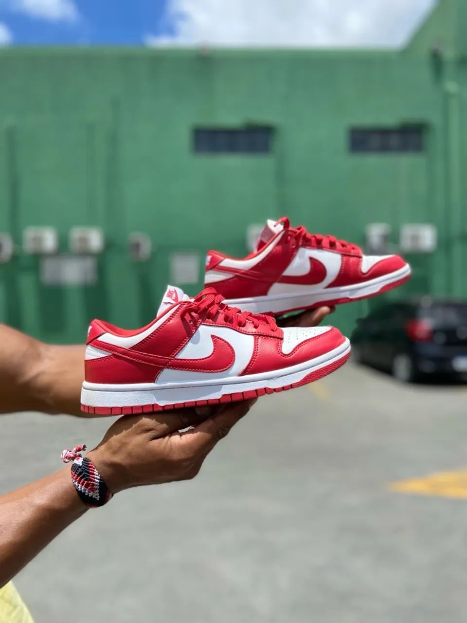 Nike Dunk Low University Red - 41BR - Foto 3