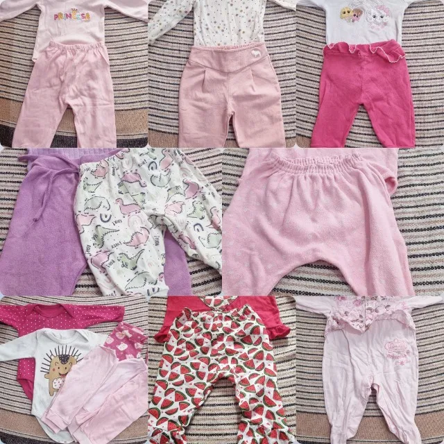 Lote roupa de bebê