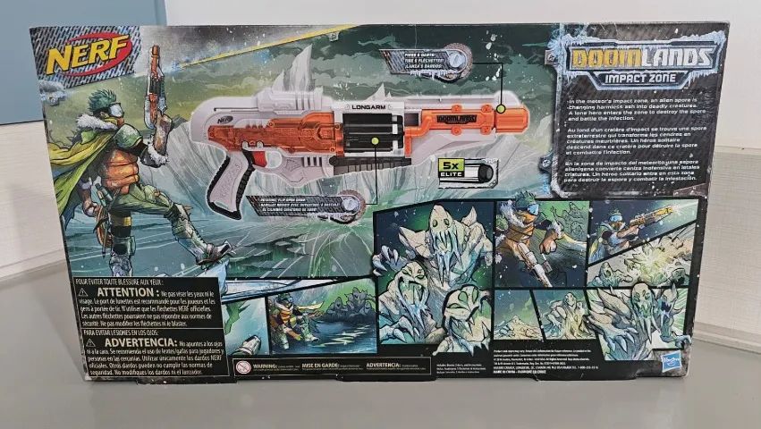 Nerf Lança Dardos Longarm - Foto 2