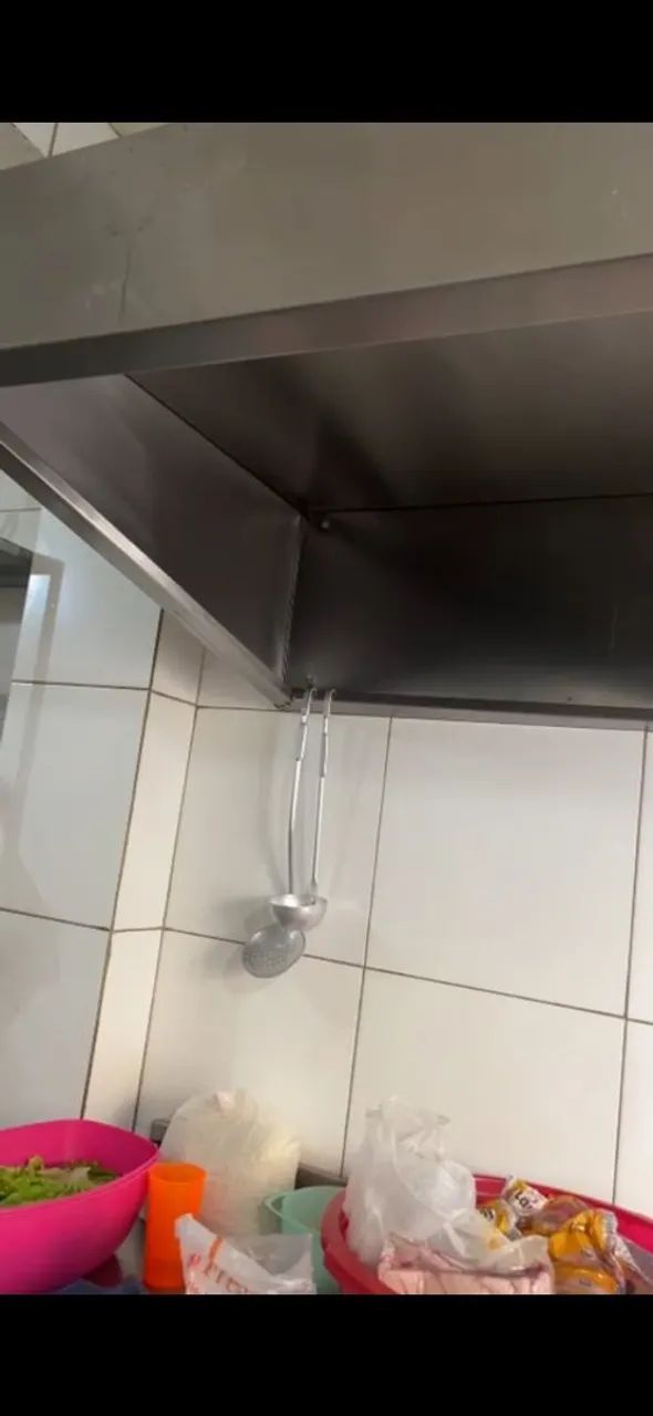 Coifa inox + exaustor e dutos - Foto 3