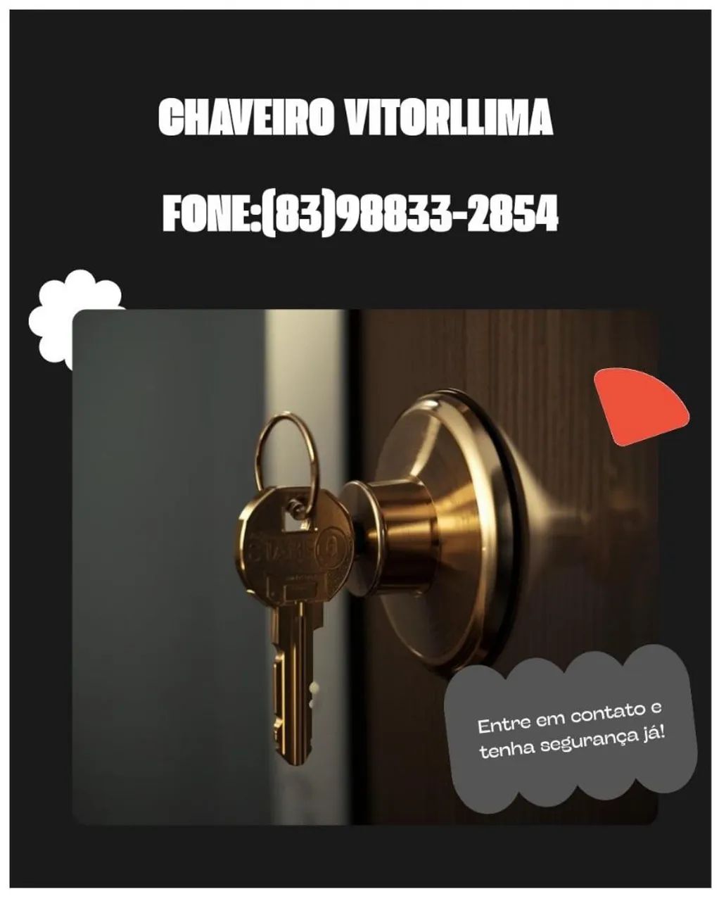 Chaveiro residencial automotivo 