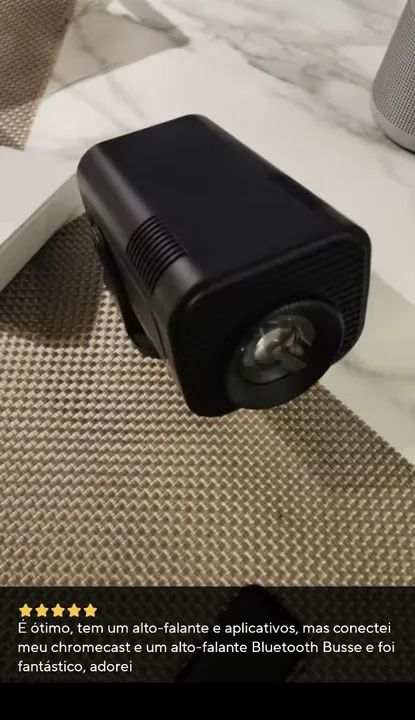 Receba Hoje!!! Projetor Magcubic HY320 Mini Novo - Foto 2