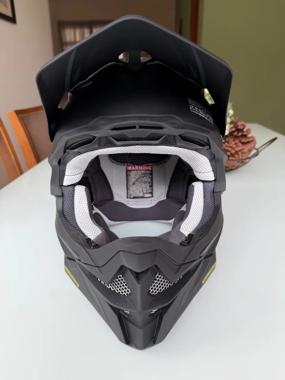 Capacete Shoei NOVO  VFX-EVO Off Road Trilha Enduro TAM L - Foto 2