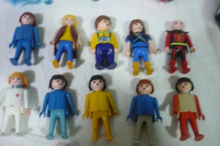 Playmobil Trol Miniaturas Carrinhos, Cavaloe Bonecos Leia Descrição - Foto 4