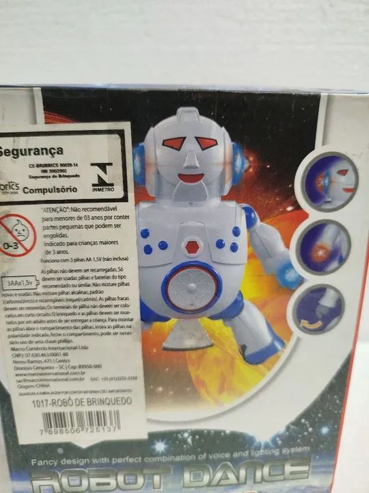 Robô Brinquedo Infantil - Dance e Gire 360° - Foto 4